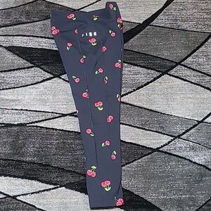 VS PINK 2019 ULTIMATE CHERRY 🍒 PRINT ANKLE LEGGINGS